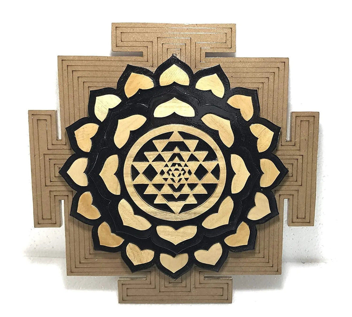 Energized Sri Yantra Plate, Sri Yantra, Shri Yantra, Crystal Grid. by Brahmatells