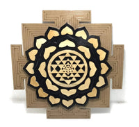Energized Sri Yantra Plate, Sri Yantra, Shri Yantra, Crystal Grid. by Brahmatells