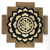 Energized Sri Yantra Plate, Sri Yantra, Shri Yantra, Crystal Grid. by Brahmatells