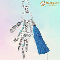 Evil Eye House Good Luck Keychain by Brahmatells