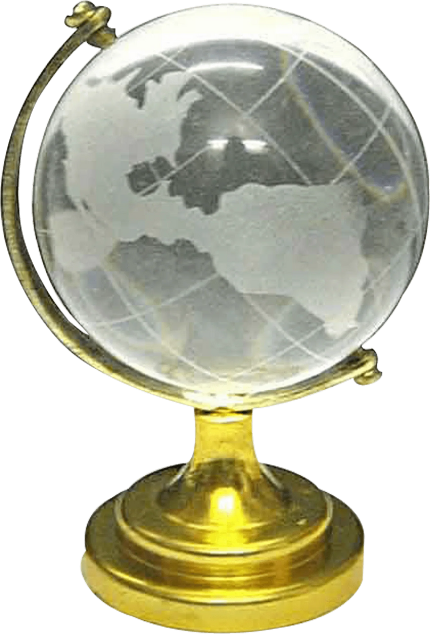 Feng-Shui-Crystal Globe by Brahmatells