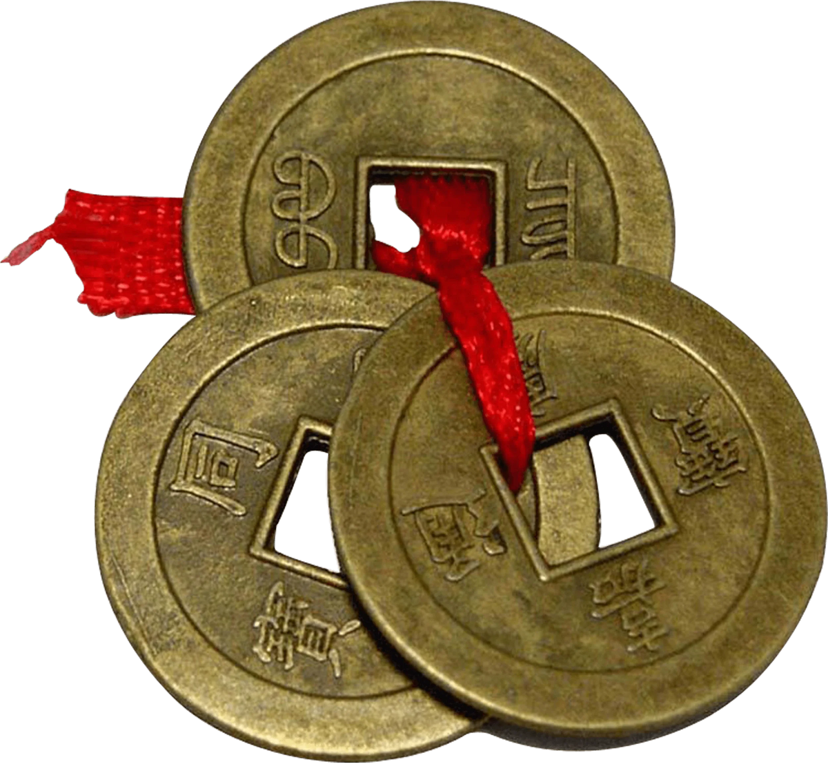 FengShui-3-Chinese-Coins- for wealth and goodluck by Brahmatells