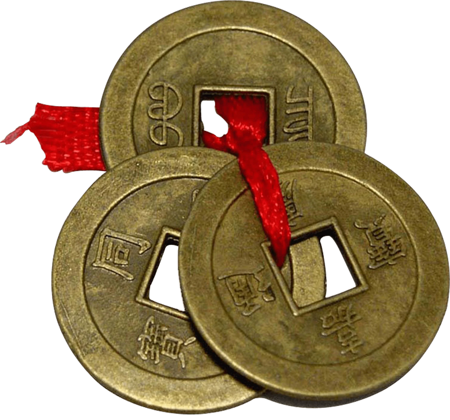 FengShui-3-Chinese-Coins- for wealth and goodluck by Brahmatells