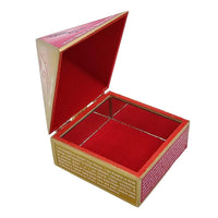 Fengshui Vastu Reiki Symbol Wooden Wish Box Cash Box Pyramid Storing Crystals by Brahmatells