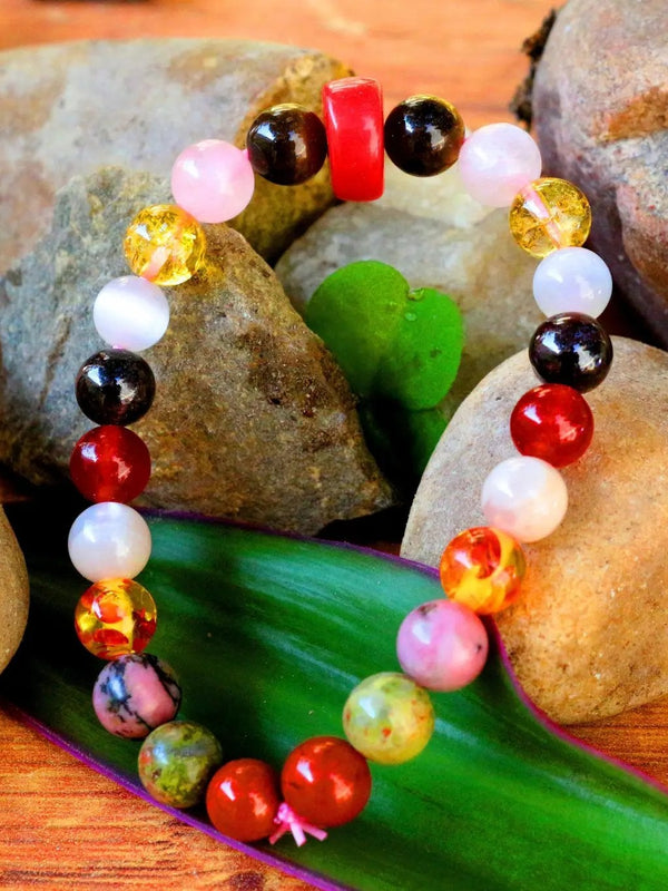 Fertility & Harmony Crystal Bracelet | Brahmatells by Brahmatells