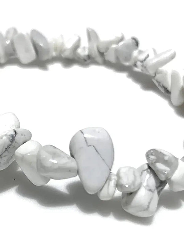 Find Peace with Energized White Howlite Bracelet | Brahmatells by Brahmatells