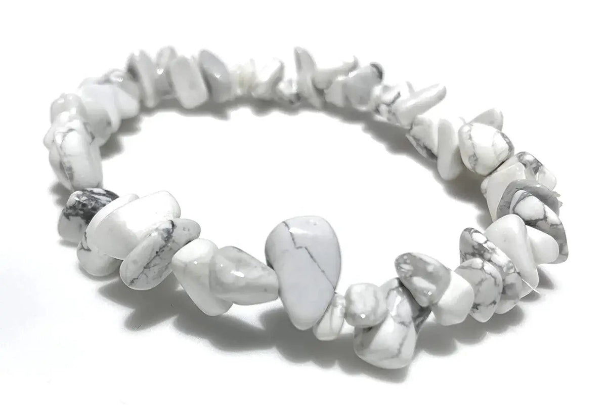 Find Peace with Energized White Howlite Bracelet | Brahmatells by Brahmatells