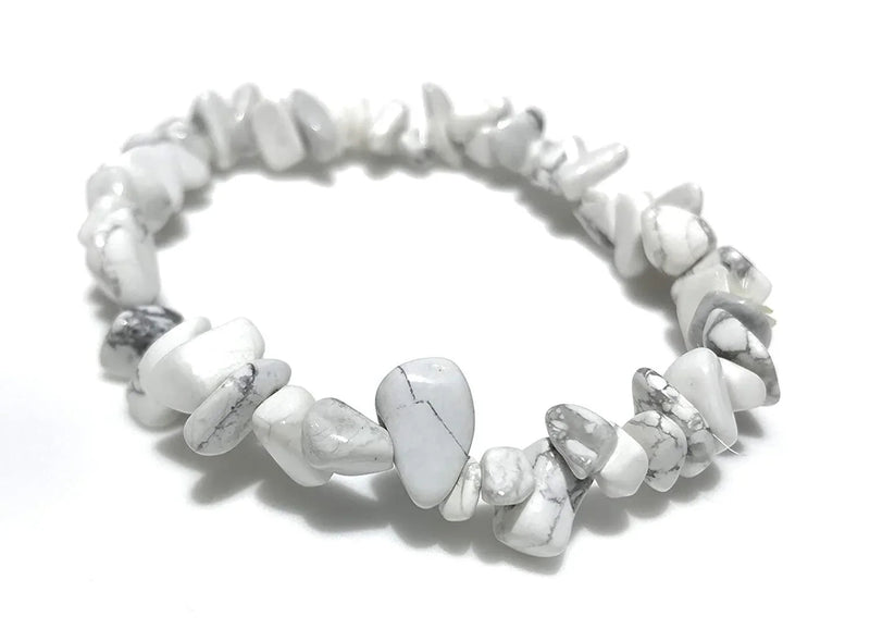 Find Peace with Energized White Howlite Bracelet | Brahmatells by Brahmatells