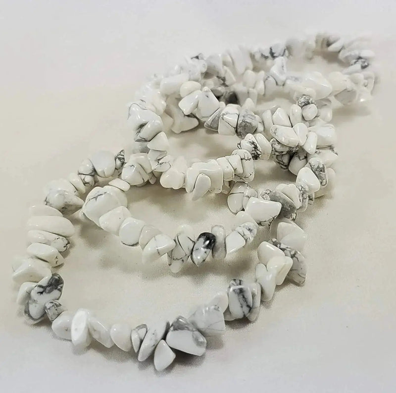 Find Peace with Energized White Howlite Bracelet | Brahmatells by Brahmatells