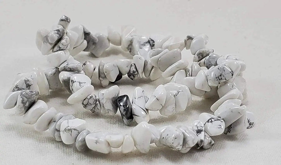 Find Peace with Energized White Howlite Bracelet | Brahmatells by Brahmatells