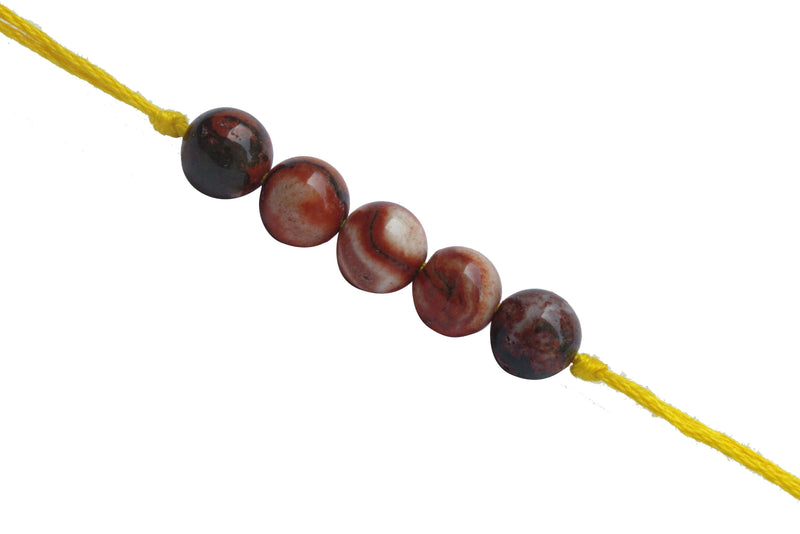 Fire Agate Band for Grounding & Protection | Brahmatells by Brahmatells