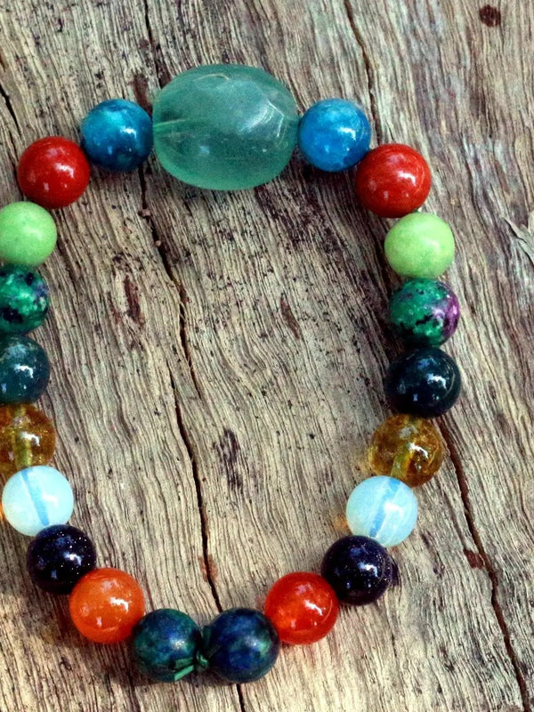 Gemini Zodiac Crystal Bracelet - Intelligence & Adaptability | Brahmatells by Brahmatells