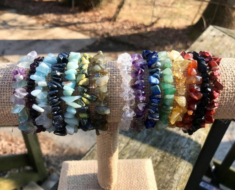Gemstone Chip Bracelets Collection - Embrace Natural Beauty | Brahmatells by Brahmatells