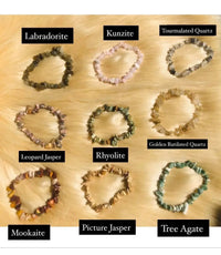 Gemstone Chip Bracelets Collection - Embrace Natural Beauty | Brahmatells by Brahmatells