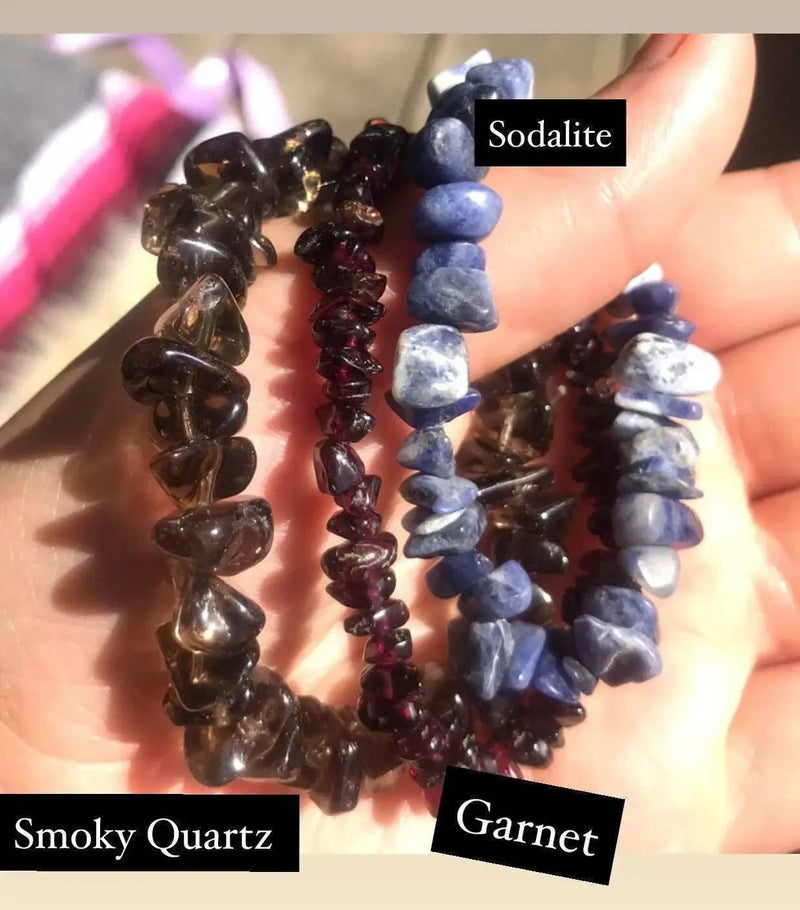 Gemstone Chip Bracelets Collection - Embrace Natural Beauty | Brahmatells by Brahmatells
