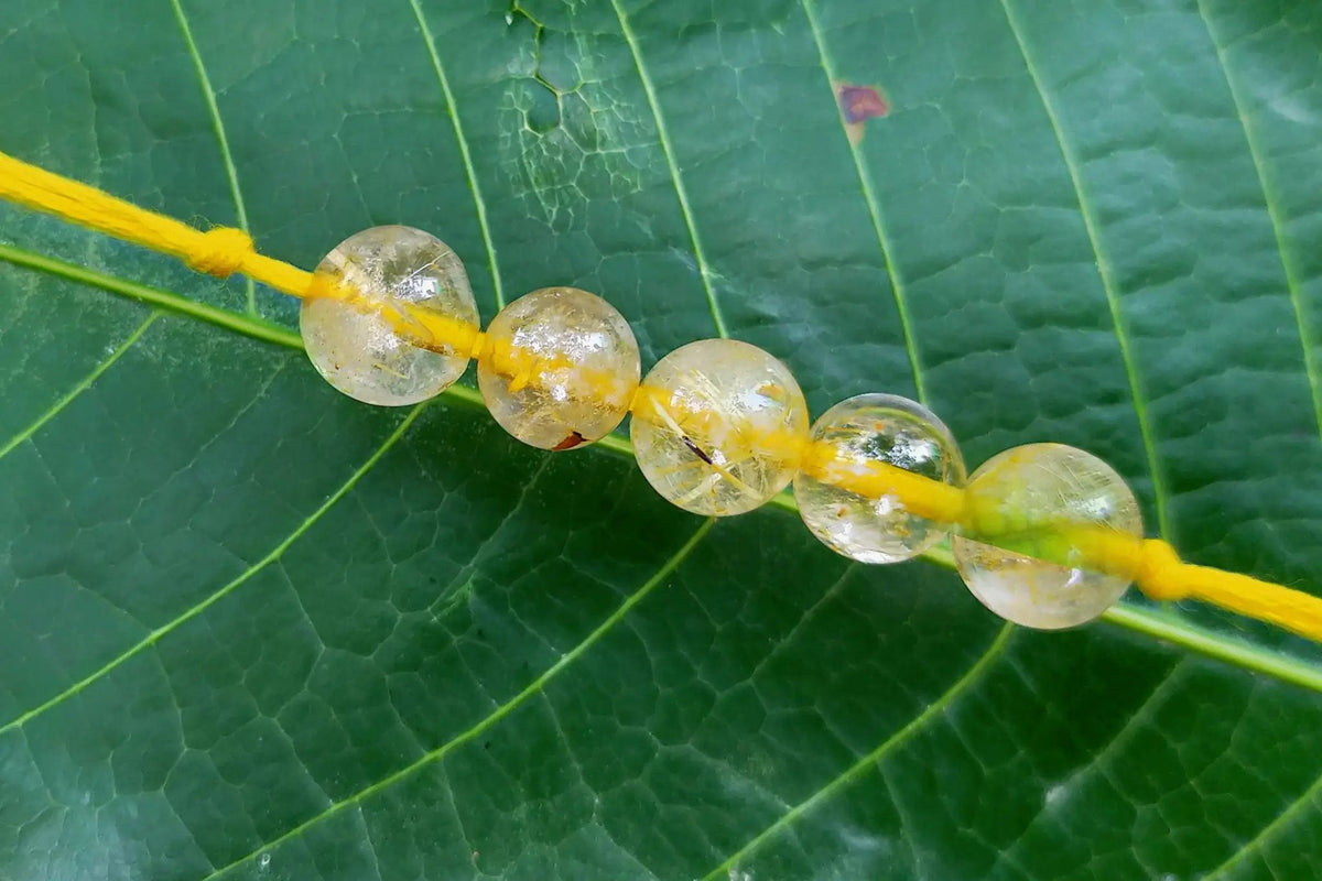 Golden Rutile Band for Courage | Brahmatells by Brahmatells
