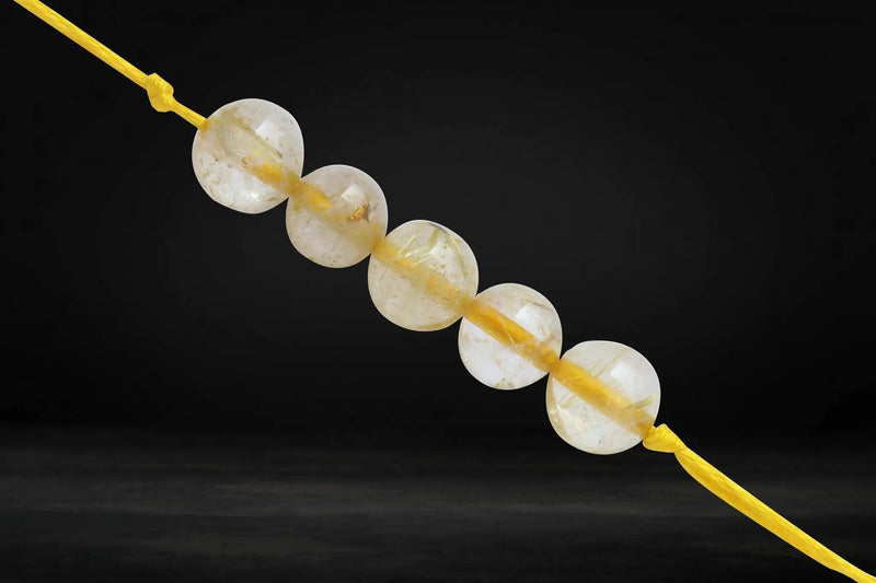 Golden Rutile Band for Courage | Brahmatells by Brahmatells