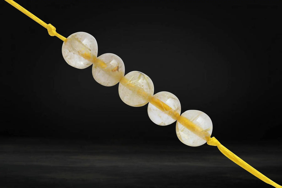 Golden Rutile Band for Courage | Brahmatells by Brahmatells