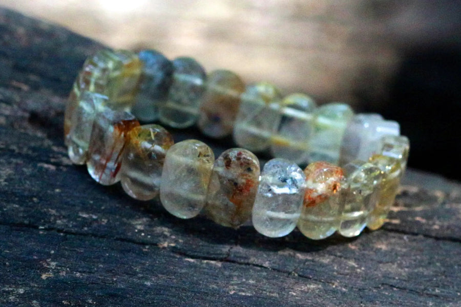 Golden Rutile Bracelet: Strength & Courage Unleashed | Brahmatells by Brahmatells