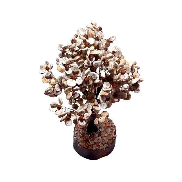Gomti Chakra Tree with Rudraksha Large by Brahmatells