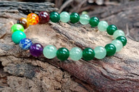 Green Aventurine & Jade Healing Bracelet | Brahmatells by Brahmatells