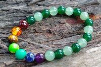 Green Aventurine & Jade Healing Bracelet | Brahmatells by Brahmatells