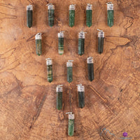Green AVENTURINE Crystal Pendant - Heart Chakra, Crystal Healing, Anxiety Relief, Gemstone Pendant by brahmatells