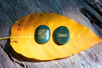 Green Aventurine Tumble With Money Code by Brahmatells