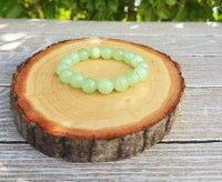 Green Calcite Bracelet for Balance & Healing | Brahmatells by Brahmatells