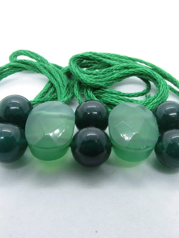 Green Jade Band for Balance & Mindfulness | Brahmatells Jewelry by Brahmatells