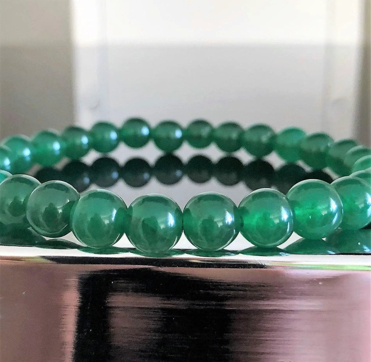Green Jade Bracelet for Healing & Prosperity | Brahmatells by Brahmatells