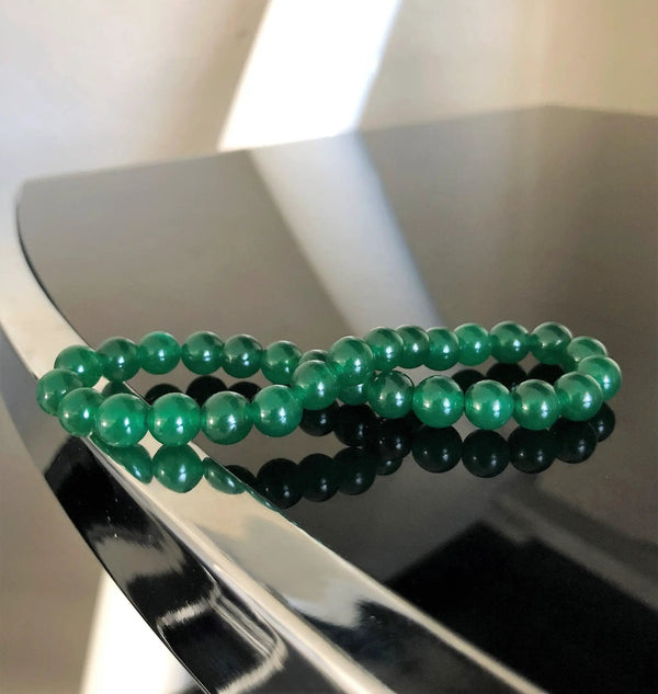 Green Jade Bracelet for Healing & Prosperity | Brahmatells by Brahmatells