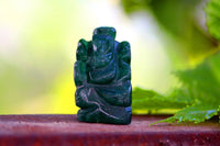 Green Jade Ganesha Idol for Prosperity & Wisdom | Brahmatells by Brahmatells