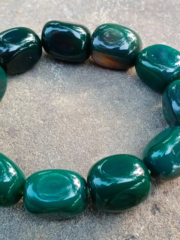 Green Jade Harmony Bracelet | Brahmatells by Brahmatells