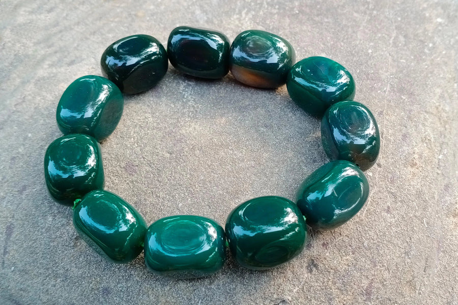 Green Jade Harmony Bracelet | Brahmatells by Brahmatells