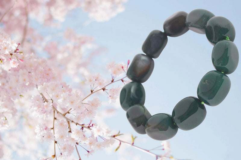 Green Jade Harmony Bracelet | Brahmatells by Brahmatells