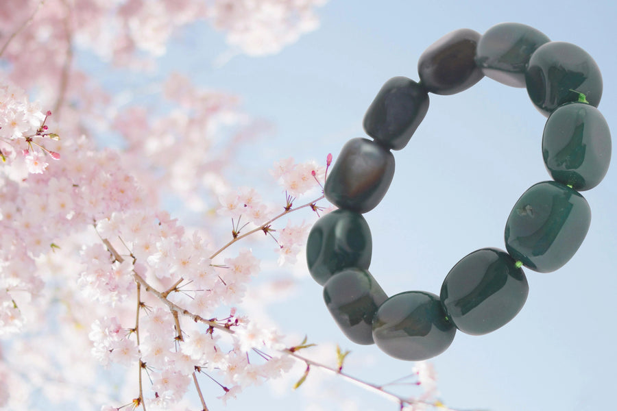 Green Jade Harmony Bracelet | Brahmatells by Brahmatells