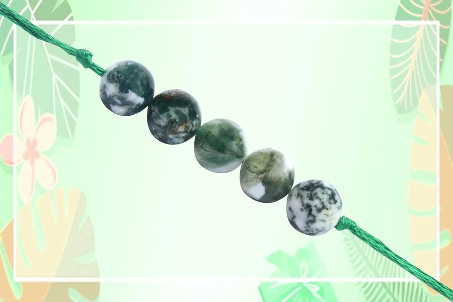 Green Tree Agate Band by Brahmatells