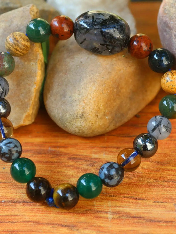 Grounding & Stability Crystal Bracelet | Brahmatells by Brahmatells
