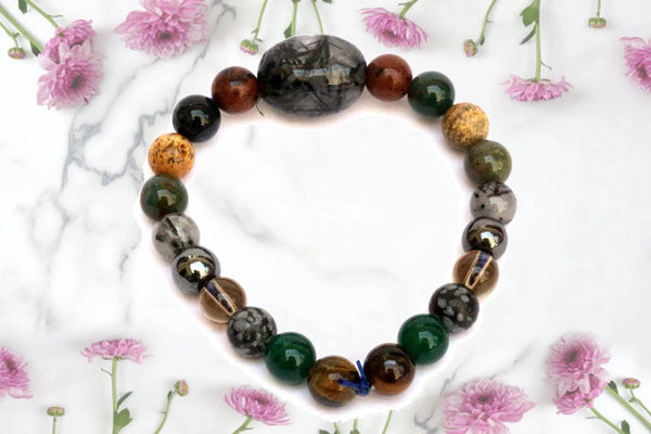 Grounding & Stability Crystal Bracelet | Brahmatells by Brahmatells