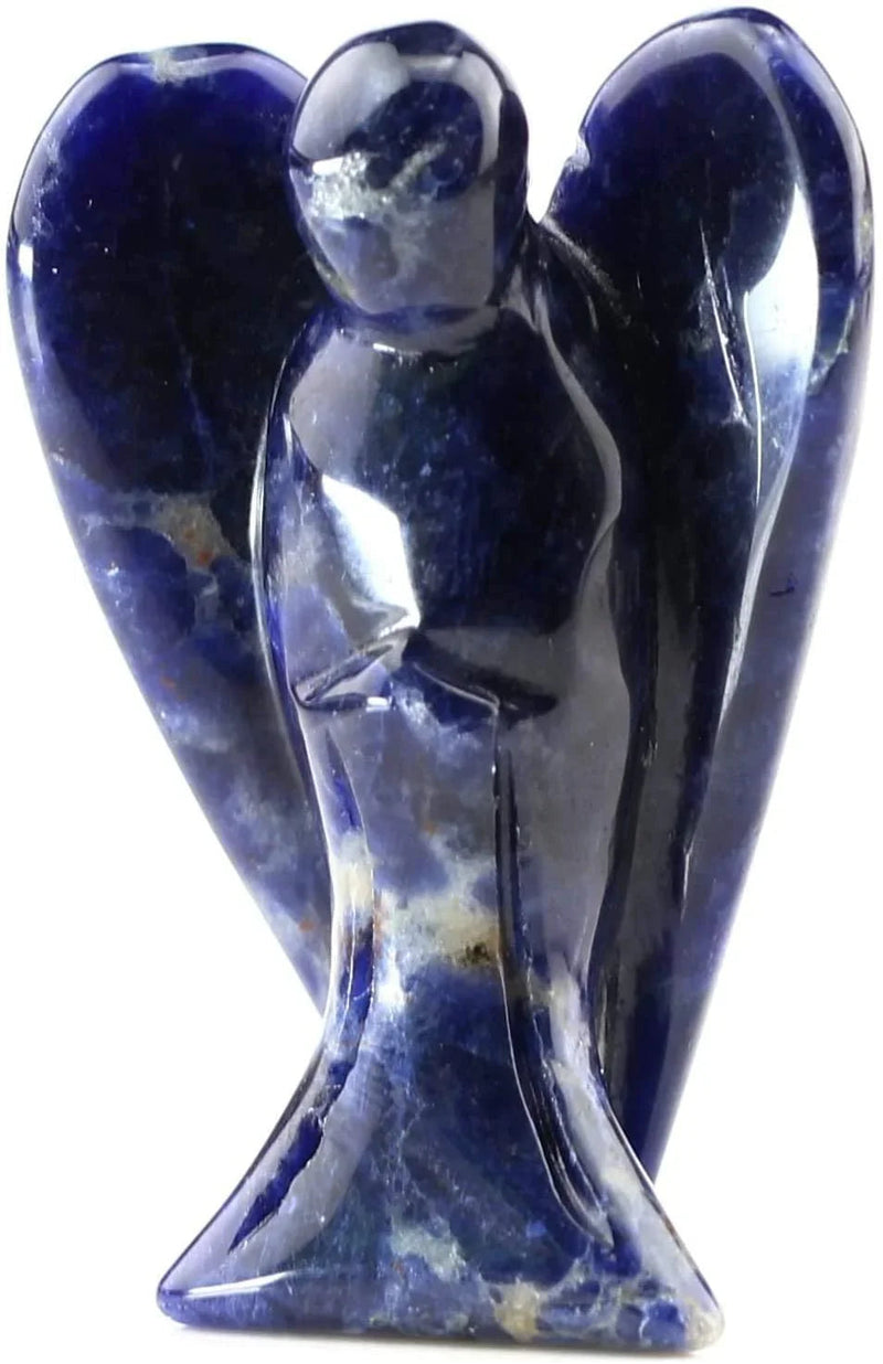 Hand Carved Gemstone Crystal Angel Figurines | Brahmatells by Brahmatells