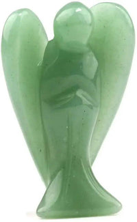 Hand Carved Gemstone Crystal Angel Figurines | Brahmatells by Brahmatells