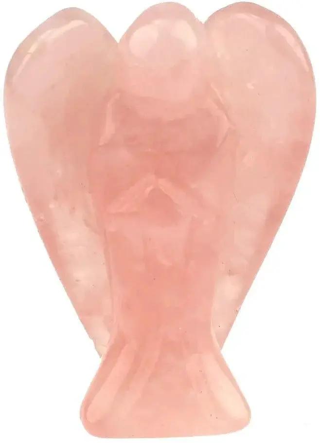 Hand Carved Gemstone Crystal Angel Figurines | Brahmatells by Brahmatells