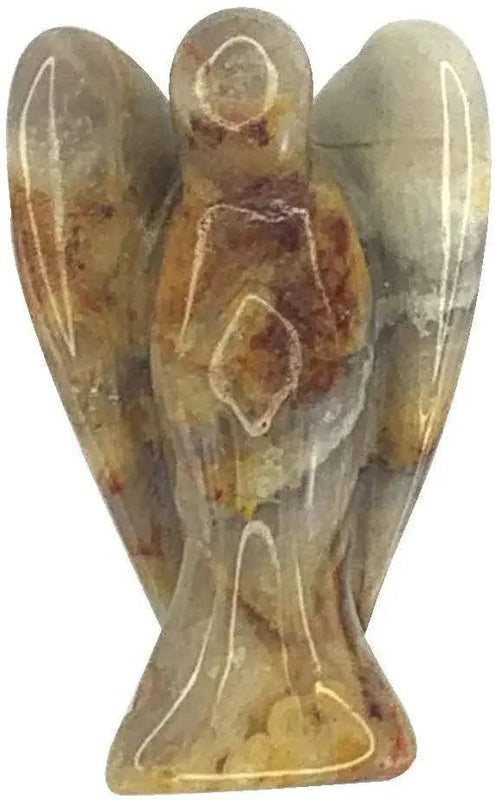 Hand Carved Gemstone Crystal Angel Figurines | Brahmatells by Brahmatells