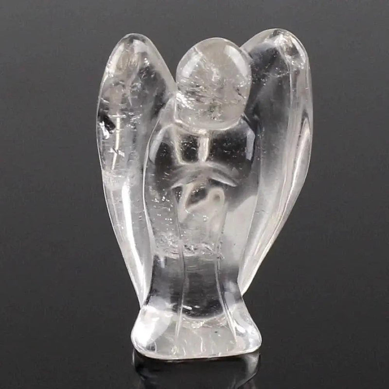 Hand Carved Gemstone Crystal Angel Figurines | Brahmatells by Brahmatells
