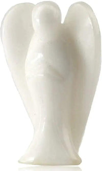 Hand Carved Gemstone Crystal Angel Figurines | Brahmatells by Brahmatells