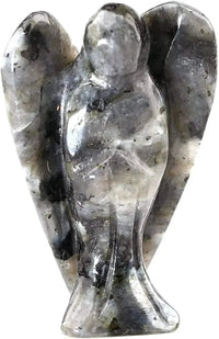 Hand Carved Gemstone Crystal Angel Figurines | Brahmatells by Brahmatells