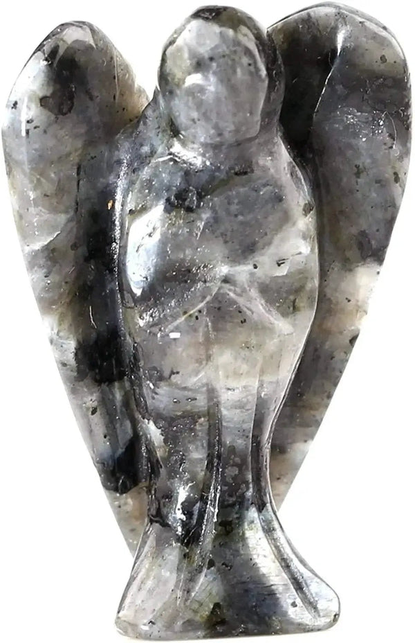 Hand Carved Gemstone Crystal Angel Figurines | Brahmatells by Brahmatells