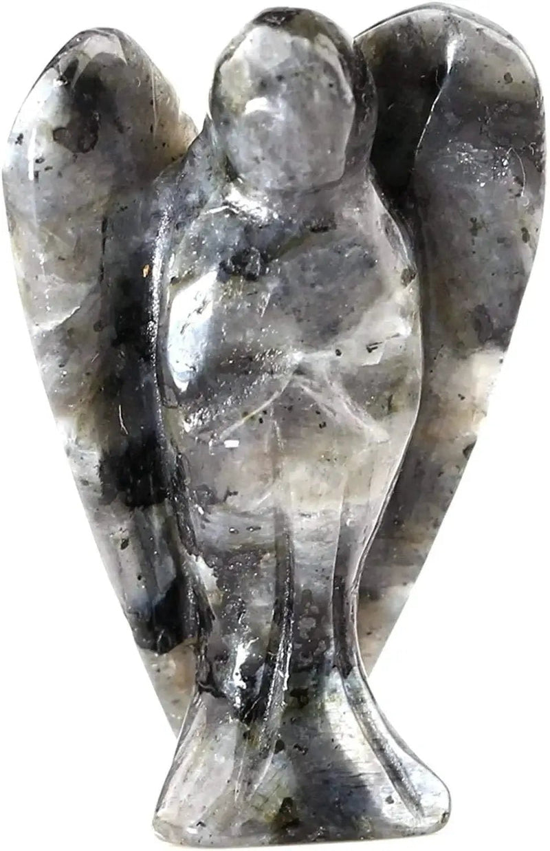 Hand Carved Gemstone Crystal Angel Figurines | Brahmatells by Brahmatells