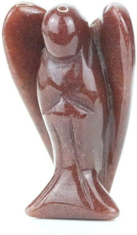 Hand Carved Gemstone Crystal Angel Figurines | Brahmatells by Brahmatells